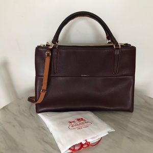 Coach handbag and adjustable crossbody